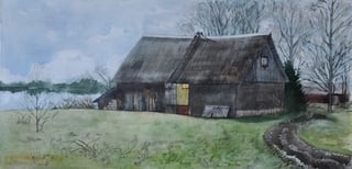 Old Barn In Ikskile
